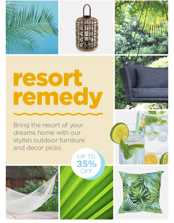 Got the holiday blues? We have up to 35% off the resort remedy.