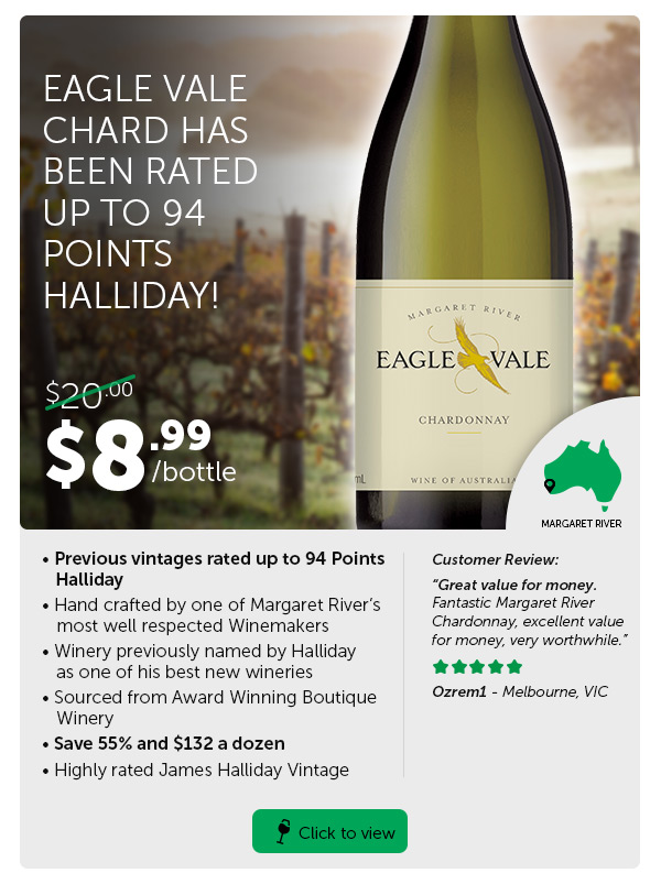 Vintage Price Smash $8.99 Margaret River | Voted In Halliday’s Best New Wineries.