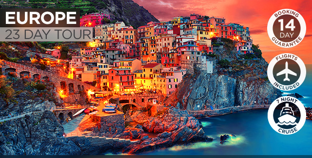 NEW European Adventure Including Flights + Cruise! $11,998