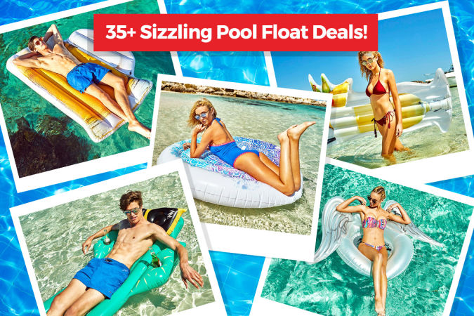 SAVE! Pool Floats For Summer – Over 35 Funky Designs!