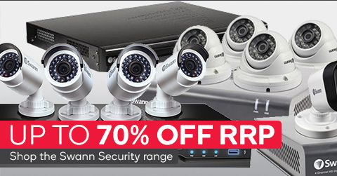 Swann Security Systems: up to 70% OFF RRP!