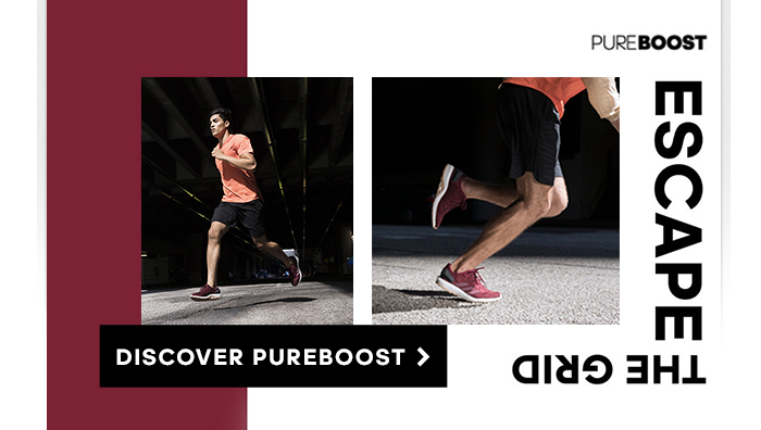 Unlimit your run PureBOOST is set to take you further.