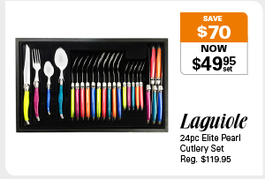 48hrs ONLY – Laguiole Cutlery Set NOW $49.95