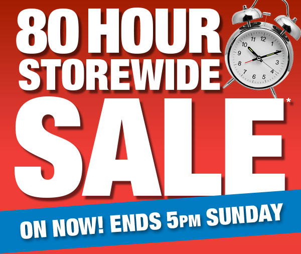 Retravision’s 80 Hour Sale. Limited time only. On Now