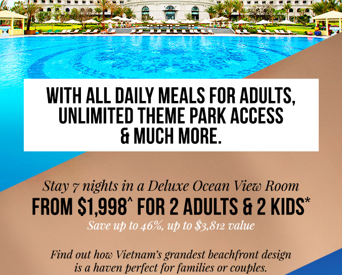 Vinpearl Nha Trang – All Meals For Adults + Unlimited Theme Park Access!