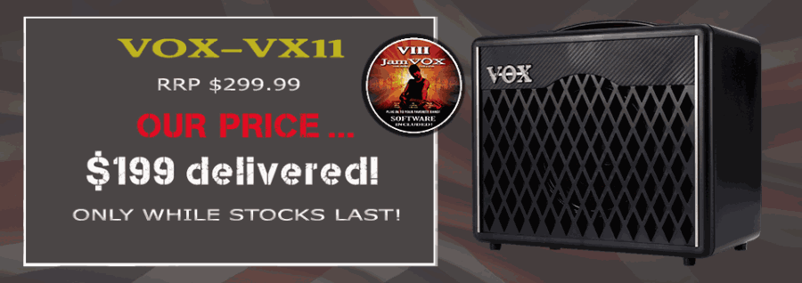 Vox VX Modeling Amp Clearance! VXII $199 & VXI $129 Delivered! Best Prices in OZ!