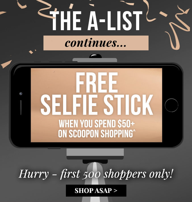 Spend Over $50 & Receive A FREE Gift!^ The A-List Continues