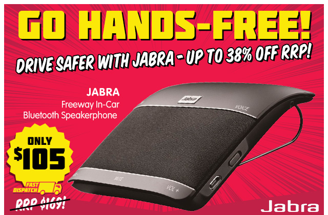 Jabra In-Car Bluetooth Speakerphones – up to 38% OFF RRP