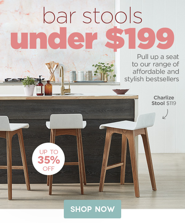 Cheers to bar stools under $199!