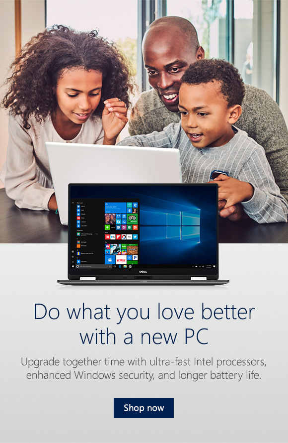 Inspire family fun with a new PC