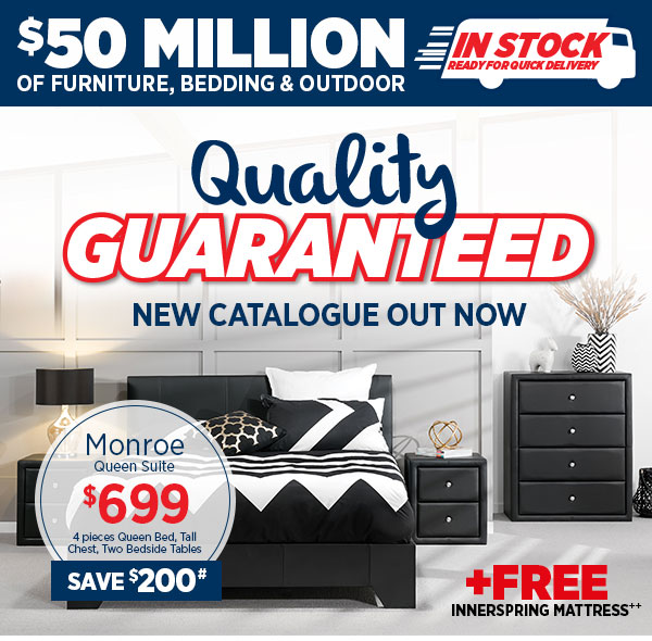 $50 Million of Furniture, Bedding & Outdoor Ready for Quick Delivery