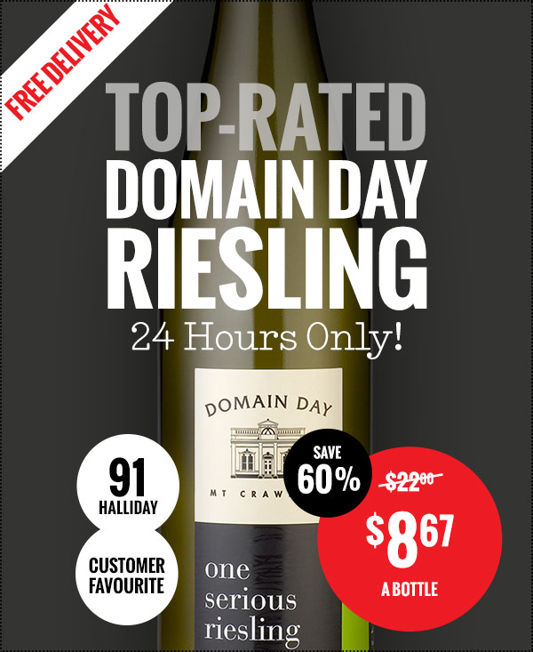 $8.67 for 91-Point Riesling from Domain Day!