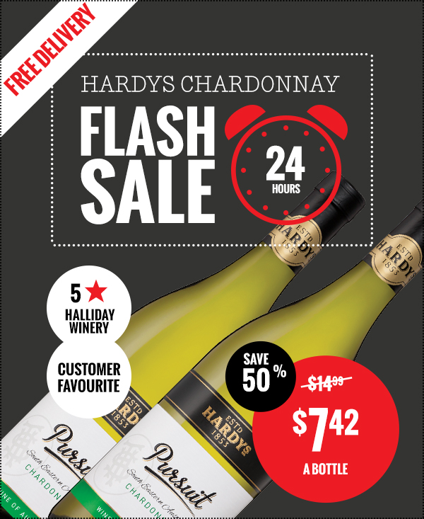 Get Hardys Chardy – $7.42 a Pop!