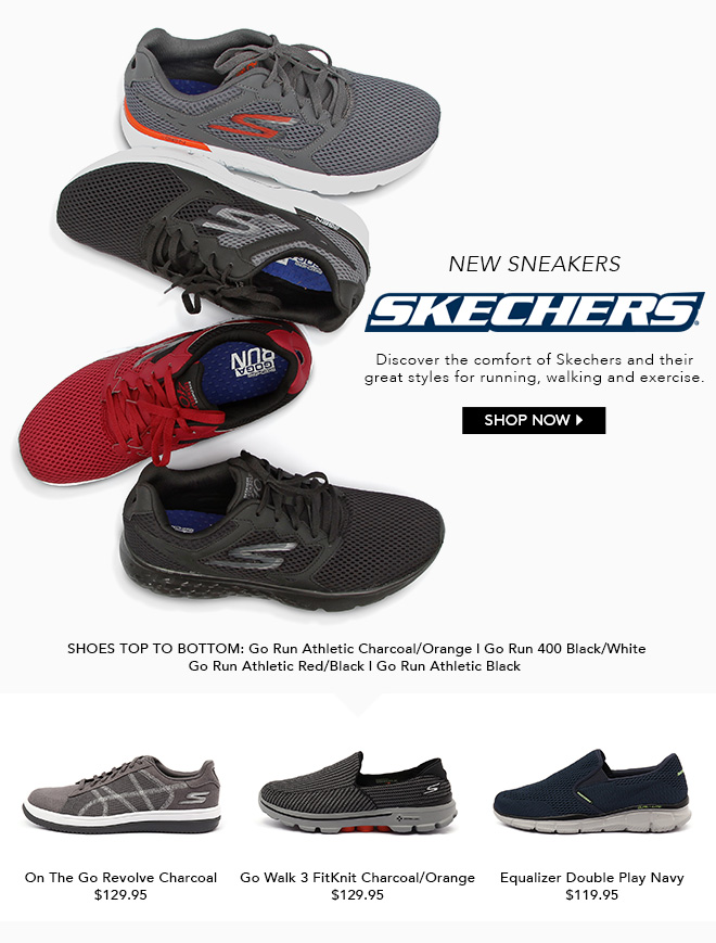 The latest sneakers from Skechers!