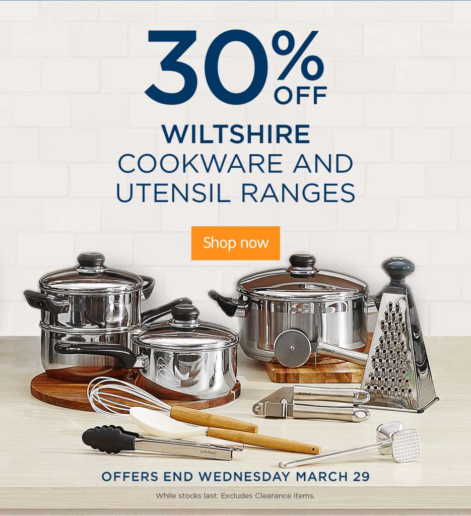 Update Your Cookware Essentials at Big W!