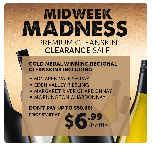 Mid Week Madness: Prem Regional Gold Medal Cskin From $6.99, Priced To Clear.