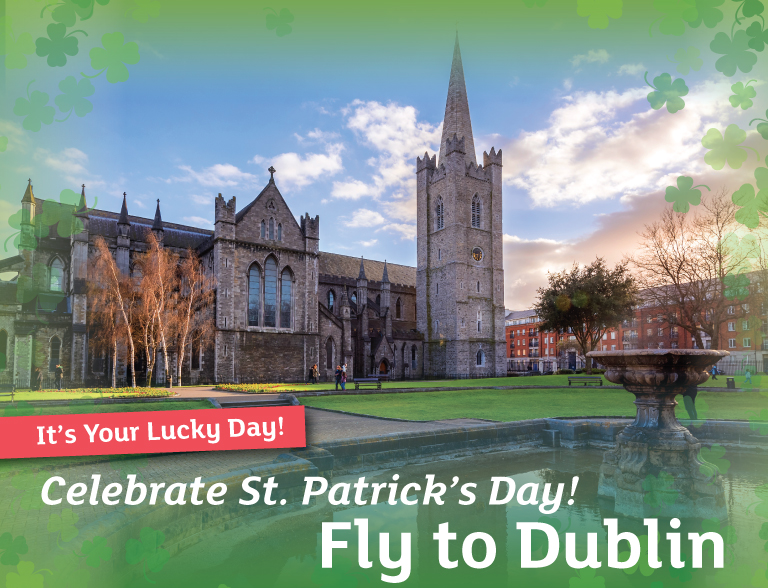 Fly to Dublin fr. $1235* | Fly to Shanghai fr. $506