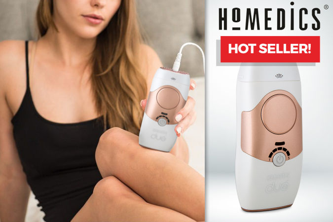 HOT BUY! HoMedics Duo IPL System Now On SALE – Rid Those Pesky Hairs!