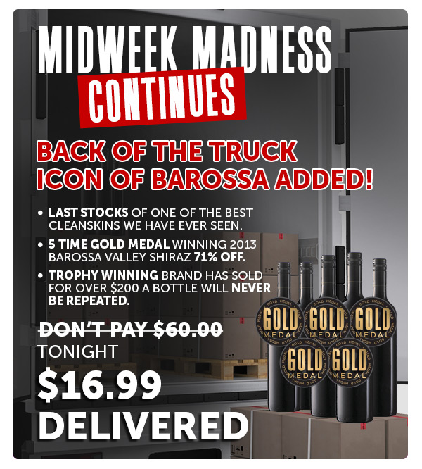 Madness Continues: Icon 5x Gold Shiraz Was Over $200 Now $16.99 Cskin.