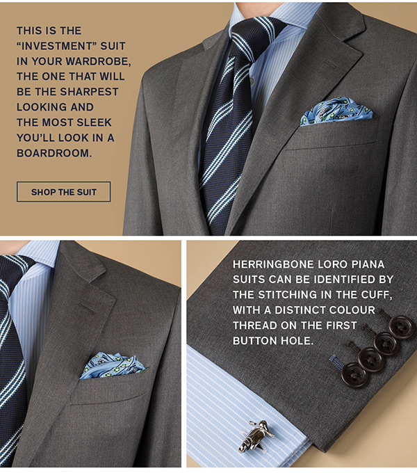 The Loro Piana Edition: an investment in suiting