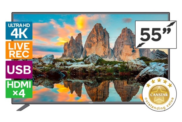 PRICE DROP: Kogan 55″ 4K LED TV (Ultra HD)