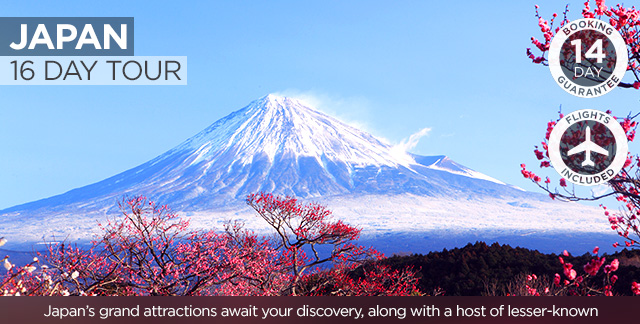 Japan Tour with Flights – $7,998