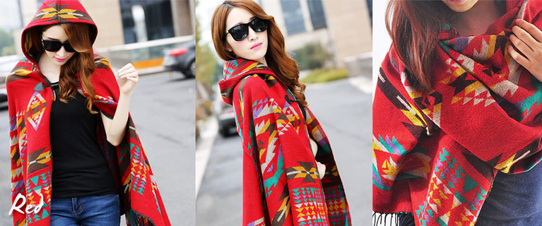 Hooded Poncho Cardigan … and more!