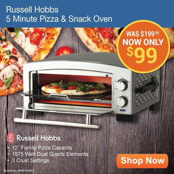 ??50% off Russell Hobbs Pizza Snack Maker ??