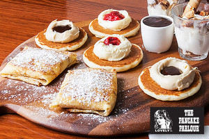 Pancake & Crepes Platter at The Pancake Parlour