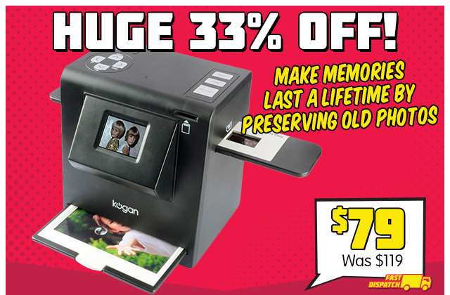 Photo Scanner with 33% OFF! $79