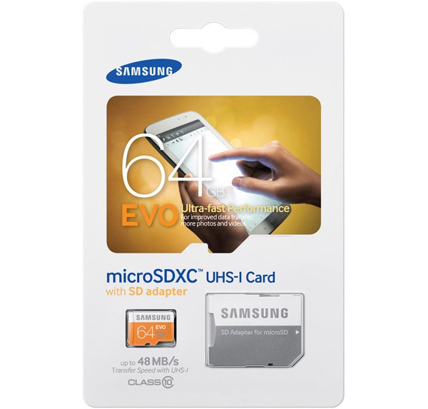 Samsung 64GB EVO Micro SDXC $29 Shipped!