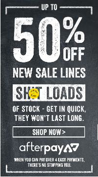 Take 50% more off the stuff you love!