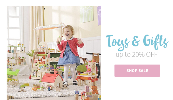 Big sales for little ones! Up to 25% off Baby & Kids essentials