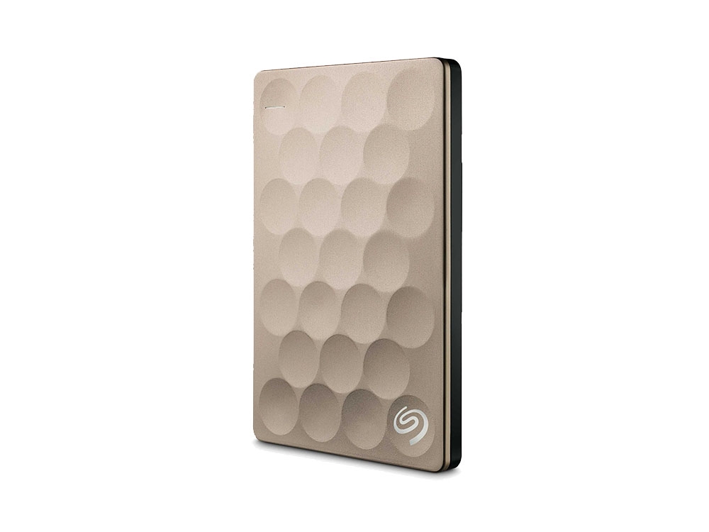 Seagate 1TB BackUp Plus Ultra Slim – Gold @ $85.00