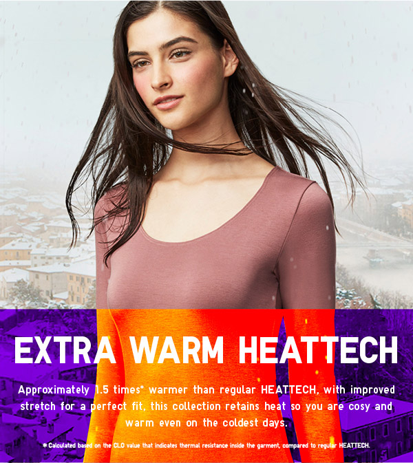 Just landed: HEATTECH Extra Warm.