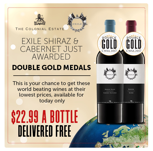 Double Gold Medal Shz & Cab Outpoints $200 Wolf Blass Delivered Fɾee.