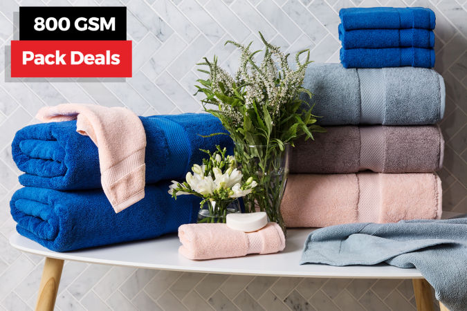 Luxury Living Towel Packs $34.99