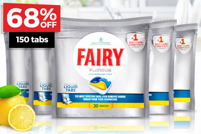 68% Off Fairy Platinum Tabs 150-Pack!