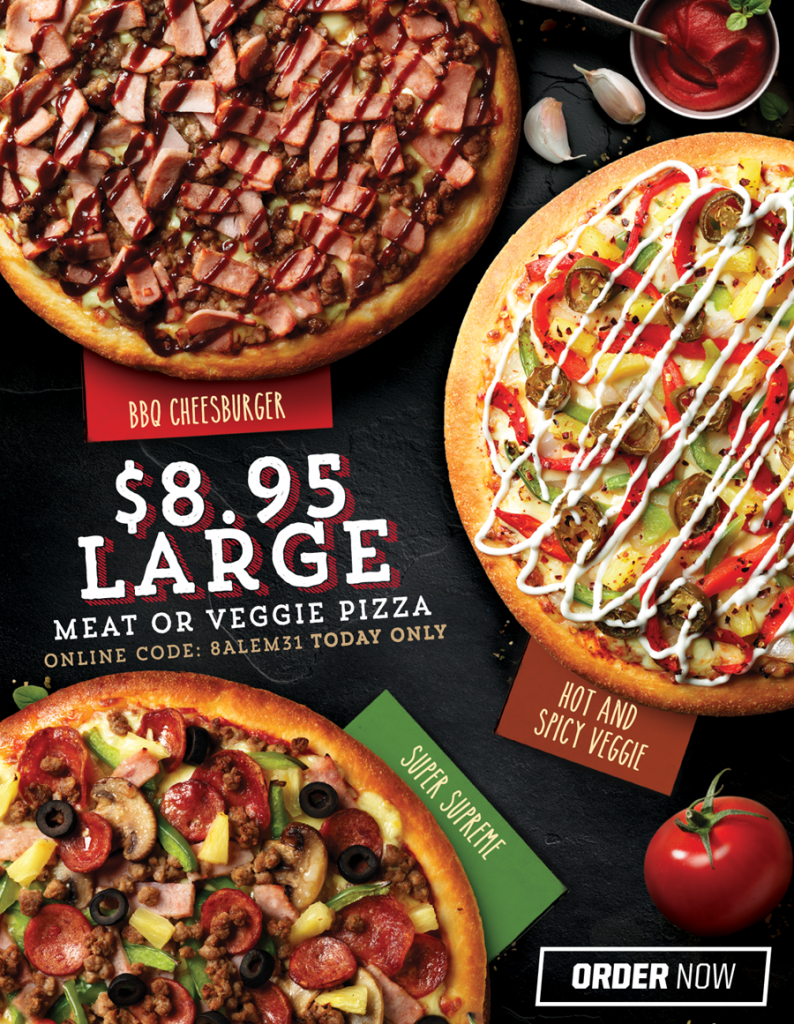 Take home tonight’s dinner from $8.95. Limited time only!