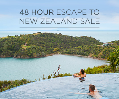 48 Hour Escape to New Zealand Sale