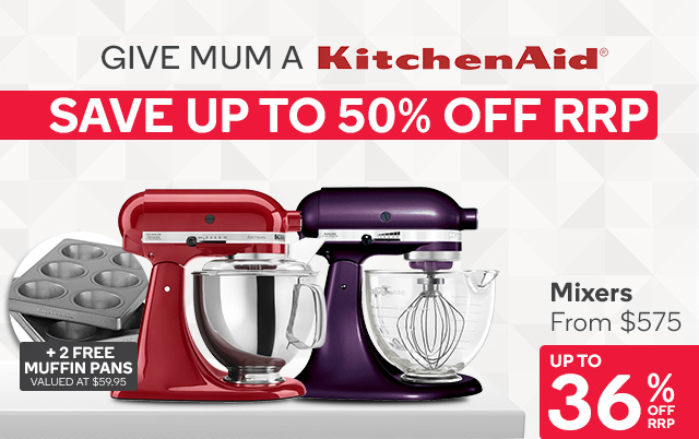 KitchenAid Appliances: up to 40% OFF RRP