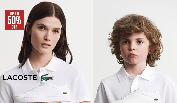 Lacoste: Up to 50% Off and more!