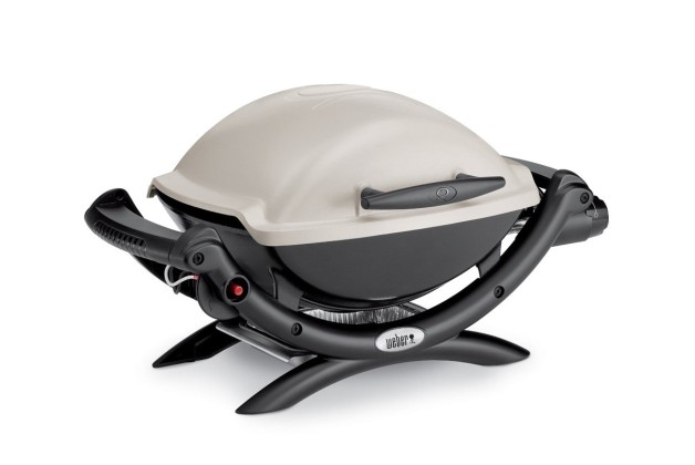 Weber Baby Q Q1000 LPG BBQ – Titanium (Q1000AU) $279