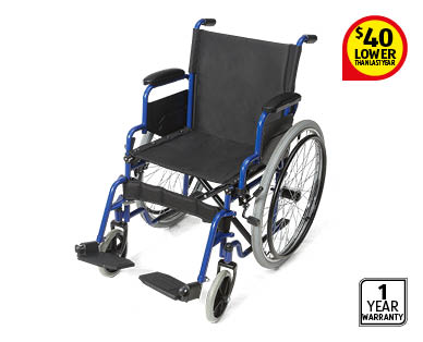 Foldable Wheelchair  $149 – Special Buys on sale Sat 8 April