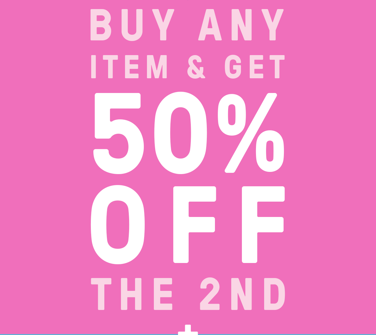 It’s so BUNNY good! Get 50% off the second!! ? Ends Monday