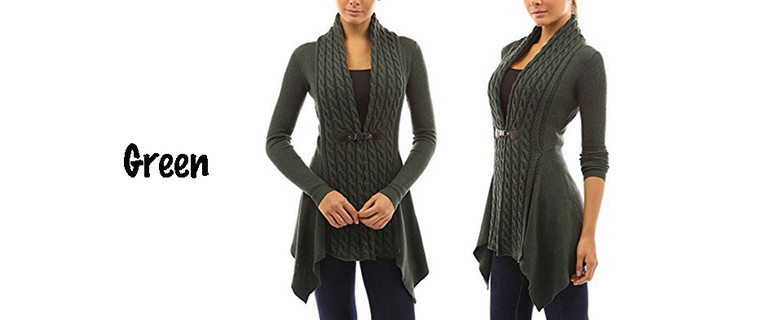 Women’s Buckle Front Cardigan