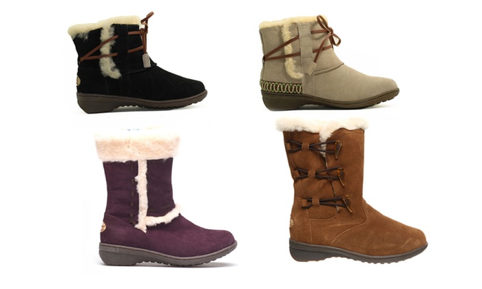 From $75 for a Pair of Ozlamb UGG Short or Mid Wedge Boots (Don’t Pay up to $299)