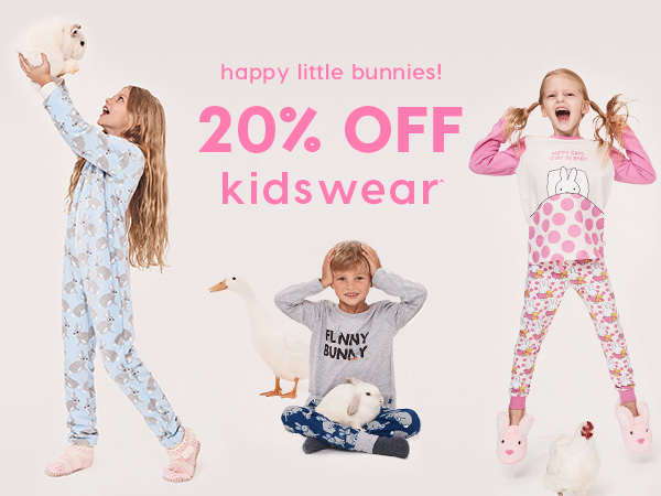 Choc-full of PJ Treats & Special Sale Prices – Take 20% Off Kidswear