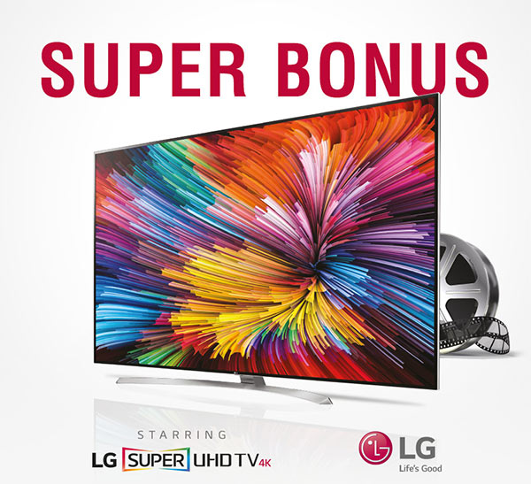 LG 65″ UJ752 4K Super Ultra HD LED LCD Smart TV $3495