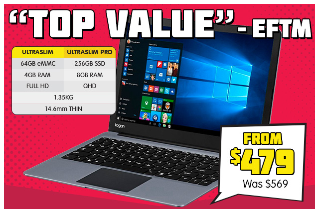 UltraSlim Notebook Sale – Starting at $479!